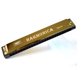 Boca harmônica cromática, C Key, 24 buracos, instrumentos musicais de sopro - Image 5