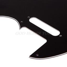 Palheta para guitarra elétrica 3 camadas, guarda de palhetas para guitarra elétrica, adequada para telecaster, preto, dropshipping - Image 6