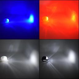 Luz de advertência da segurança do silicone 3 modos luzes da bicicleta capacete led flash luz roda dianteira da bicicleta luz ciclismo traseira lâmpada da cauda - Image 4