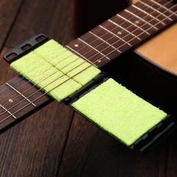 Guitarra Elétrica String Cleaner, Bass Strings Scrubber, Limpeza, Manutenção, Instrumentos Acessórios Ferramenta - Image 2