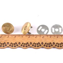 10 conjunto de botão de cobre alta magnético prendedores de pressão fechos botões para ofícios bolsa carteira sacos clothes10mm 14mm 18mm c2110 - Image 5