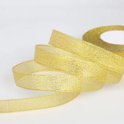 Fita de organza com glitter, 25 jardas, 7/13/15/20/25/38mm, para festa de casamento, decoração de natal, faça você mesmo, fita para embrulho de presente - Image 6