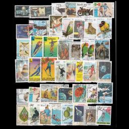 Selos postais com Post Mark, Toda coleção diferente de todo o mundo, 500 950 pcs por lote - Image 2