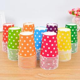 Decoração de festa de feliz aniversário infantil, lembrancinhas de papel vermelho, amarelo, verde, laranja e azul para crianças com 10 peças - Image 1