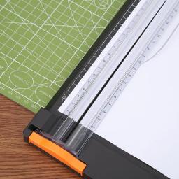 Cortador de papel de plástico com regua, precisão, guilhotina a4, cortador para foto, escritório, scrapbook, máquina de tapete de corte - Image 5