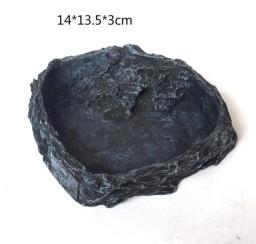 Pote de água e comida de resina não tóxica para répteis, alimentador de lagartas, bacia, tartaruga tartaruga, escorpião, lagarto, caranguejos, suprimentos para animais - Image 6
