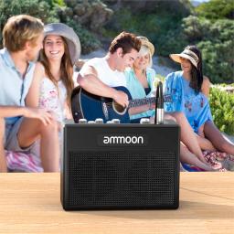 Pockamp amplificador portátil de guitarra, amplificador com 80 ritmos de tambor embutidos e multiefeitos, afinador com funções de tempo - Image 2