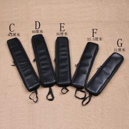 Alta qualidade bolsa de flauta portátil 1 2 seções, zíper duplo, capa pu, flauta espessa à prova de choque, acessório gig para flauta de chave cdig - Image 5