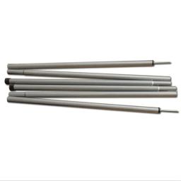 Haste dobrável de aço para barraca, haste para toldo, acessórios de barraca, haste de tenda extensível da porta, haste de dossel, 200cm * 2 peças - Image 2