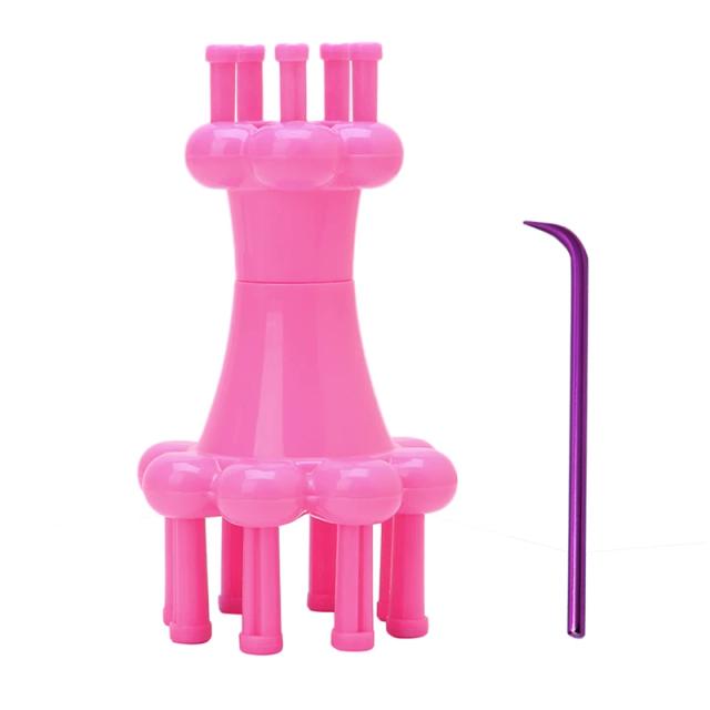 Kit Completo de Costura: Ferramenta de Plástico para Tricô, Agulhas, Carretéis e Acessórios Artesanais