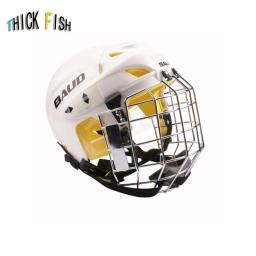 Profissional capacete de hóquei no gelo máscara criança adolescente capacete de hóquei no gelo adulto capacete de hóquei máscara - Image 1
