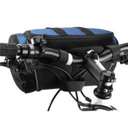 Roswheel bolsa de ciclismo para bicicleta 5l, cesta de ombro para guidão, tubo frontal - Image 3