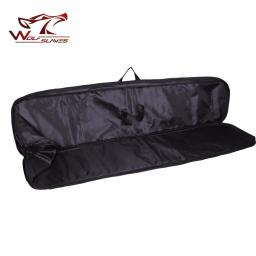 Estojo tático duplo para rifle de ar, 85cm, militar, capa de paintball, bolsa de ombro único, cs, airsoft, espingarda, bolsa de transporte - Image 4