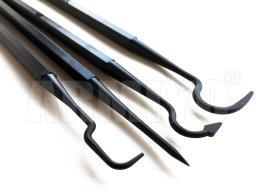 Armiyo-airsoft dupla terminou nylon pick set, ferramenta de limpeza, cano da arma, acessórios, comprimento 205mm, 4 pcs/set - Image 2