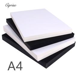 A4 Papel Kraft Preto e Branco, Cartão Grosso, Cartão Artesanato DIY, Fabricação De Cartões, Alta Qualidade, 20 Pcs, 50Pcs, 120 Gsm, 180Gsm - Image 1