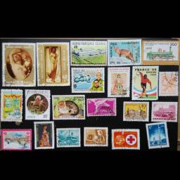 Selos postais com Post Mark, Boas Condições, Todo o Mundo, Coletando Presentes, 100 pcs por lote - Image 5