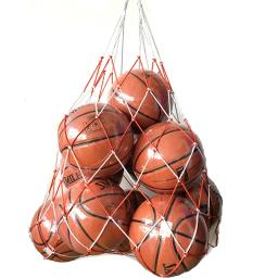 1 pcs Esportes Ao Ar Livre Redes De Futebol Futebol Net 10 Bolas Levar Fio Redes de Vôlei Basquete Bola de Rugby Portátil Rede do Gol saco - Image 1