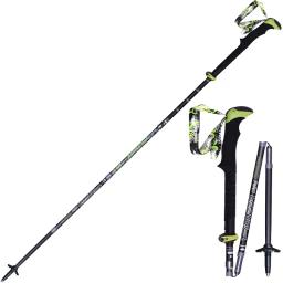 1 par de bastões de caminhada ultraleve, bastão dobrável de fibra de carbono para trekking e stock - Image 1