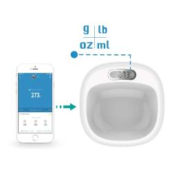 Petkit tigela digital para animal de estimação, tigela inteligente de alimentação para cães, com suporte, grande alimentador lento para beber - Image 4
