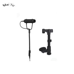 Profissional Clipe Instrumento Violino Microfone, bandolim Viola Microfone, Shure Transmissor sem fio, XLR Mini 4Pin Fantasma - Image 3