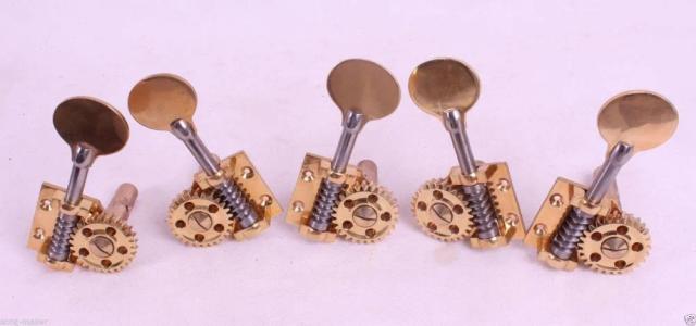 Peças de Baixo de 5 Cordas com Cavilha de Latão para Baixo Duplo