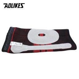 AOLIKES-Suporte Basquete Silicone Joelheira Acolchoada, Joelheiras, Suporte Brace, Menisco Protetor Patela, Segurança Esportiva, 1Pc - Image 4