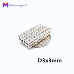 Ímãs redondos super fortes para artesanato, discos de neodímio, ímã de neodímio, axial poderoso, 3mm, 3x1mm, 3x2mm, 3x4mm, 3x5mm, 100 PCes - Image 2