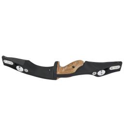 1pc 17 "ilf arco riser tradicional arcos recurvos lidar com liga de madeira magnésio para tiro com arco caça ET-1 mão direita - Image 1