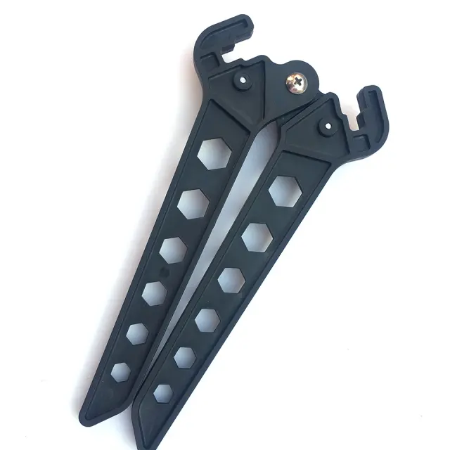 Suporte de Arco Preto com Kickstand para Alvos em 3D, Ideal para Caça com Arcos Compostos