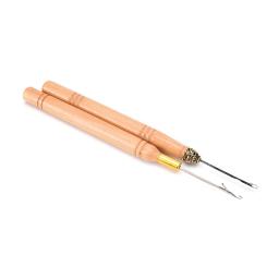 Ferramentas para trança, gancho para crochê, agulha para conectar micro anéis/laço de agulha de extensão do cabelo, 1 peça - Image 4