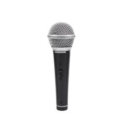 Samson r21s dinâmico cardióide microfone portátil com xlr a 1/4 "microfone cabo e microfone clipe - Image 3