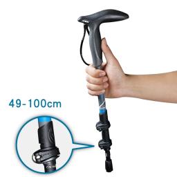 Bastões de fibra de carbono para caminhada, guia telescópico, ultraleve para caminhada, guia nórdico - Image 1