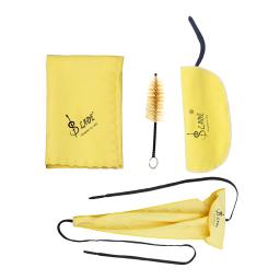 Kit de cuidados de limpeza de saxofone, conjunto de 3 peças de pano de limpeza + escova bocal, ferramenta de manutenção de instrumento de sopro - Image 6
