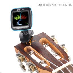 Digital Sensível Metronome Tuner com Clip Mic para Guitarra Cromática, Baixo, Ukulele, Violino, Tuning Parts - Image 2