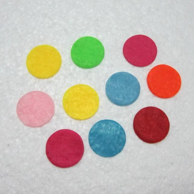 Mix de 100 Peças Acolchoadas em Feltro Redondas para Artesanato, DIY, Apliques, Roupas e Decoração de Scrapbook A15A