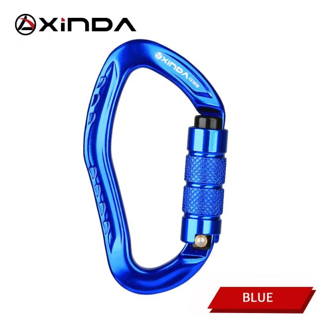 XINDA Mosquetão Automático 22KN Escalada Segurança