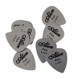 Palhetas para guitarra de metal, palhetas rígidas com 12 peças de 0.3mm para guitarra e acessório musical - Image 2