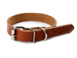 Coleira de couro sintético para cachorros e gatos, suprimento para o pescoço, coleira ajustável de couro para cães pequenos e grandes - Image 3