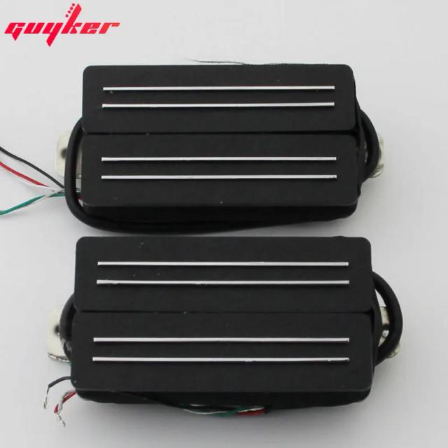 Captador Humbucker Preto para Guitarra de 6 Cordas com Alta Potência
