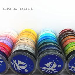 Fio de nylon para macrame, 0.5mm, trançado, 45m por rolo, faça você mesmo, com borlas - Image 1