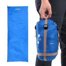 Lixada 190*75cm saco de dormir portátil acampamento ao ar livre viagem caminhadas inverno saco de dormir ultraleve viagem primavera outono 680g - Image 1