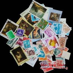 Selos postais com Post Mark, Boas Condições, Todo o Mundo, Coletando Presentes, 100 pcs por lote - Image 1