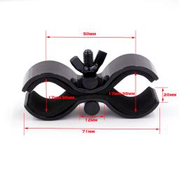 Universal Tactical Âmbito Mount, Dovetail Rail Clamp, tubulação Lanterna, Riflescope, mira a laser, QQ Fagote Clip, Suporte Anéis - Image 2