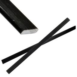 2 pçs 560*30*5mm caça tiro com arco de fibra de vidro preto de alta resistência membros para diy arco wargame tiro com arco - Image 5