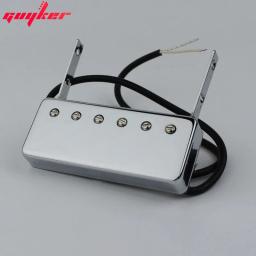 Single Coil pescoço captadores para guitarra elétrica, peças de reposição para flutuante Jazz Johnny Smith estilo, Chrome - Image 2