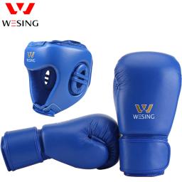 Wesing-conjunto de luvas de proteção para boxe, equipamento de proteção para competição, treino e boxe - Image 2