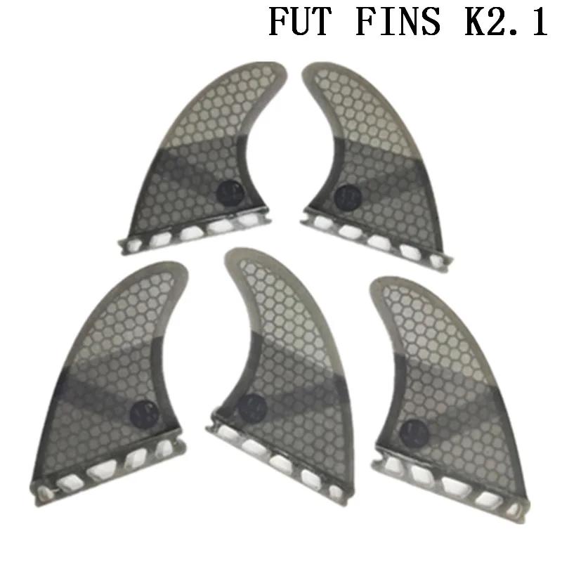 Conjunto de quilhas para prancha de surf, quilhas de fibra de vidro com duas cavidades tipo favo de mel, para prancha de surf uk2.1 - Image 1