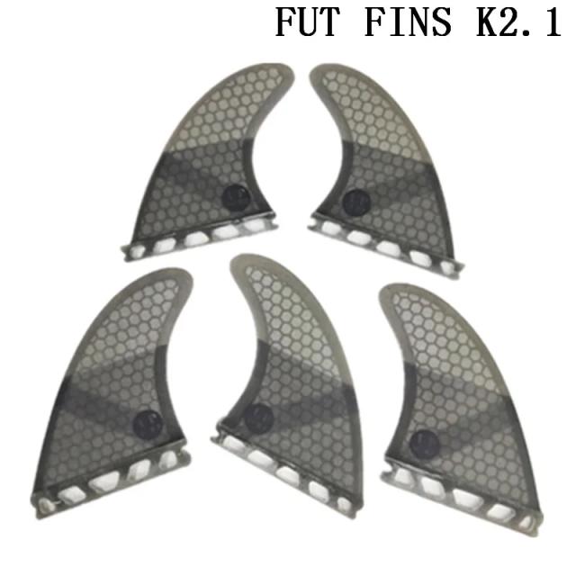 Quilhas de Fibra de Vidro tipo Favo de Mel para Prancha de Surf UK2.1 - Conjunto Completo