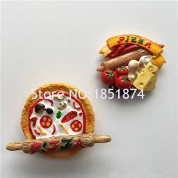 Imãs de geladeira franceses, saco de papel de grãos 3d de resina, lembrança de geladeira para turista, adesivos magnéticos de decoração da casa - Image 4