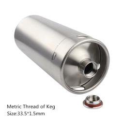 Haste de garrafas de cerveja em aço inoxidável, 6, 4, 5l, mini barril, sistema de dispensação de cerveja artesanal, fabricação caseira de cerveja - Image 5